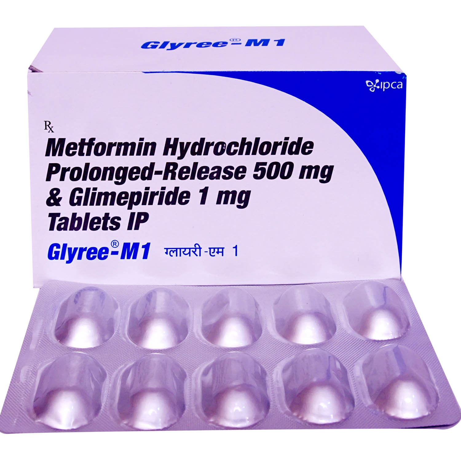 Glyree-M1 Tablet 10's, Pack of 10 TABLETS Glyree-M1 Tablet 10's, Pack of 10 TABLETS