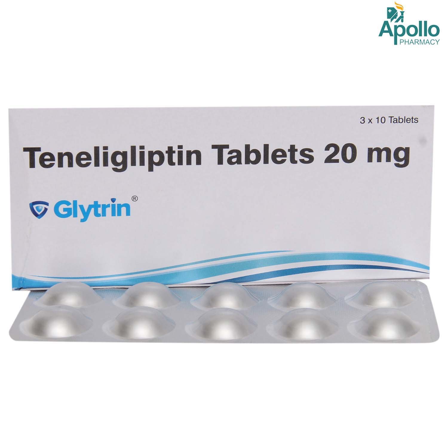 Glytrin Tablet 10's, Pack of 10 TABLETS Glytrin Tablet 10's, Pack of 10 TABLETS
