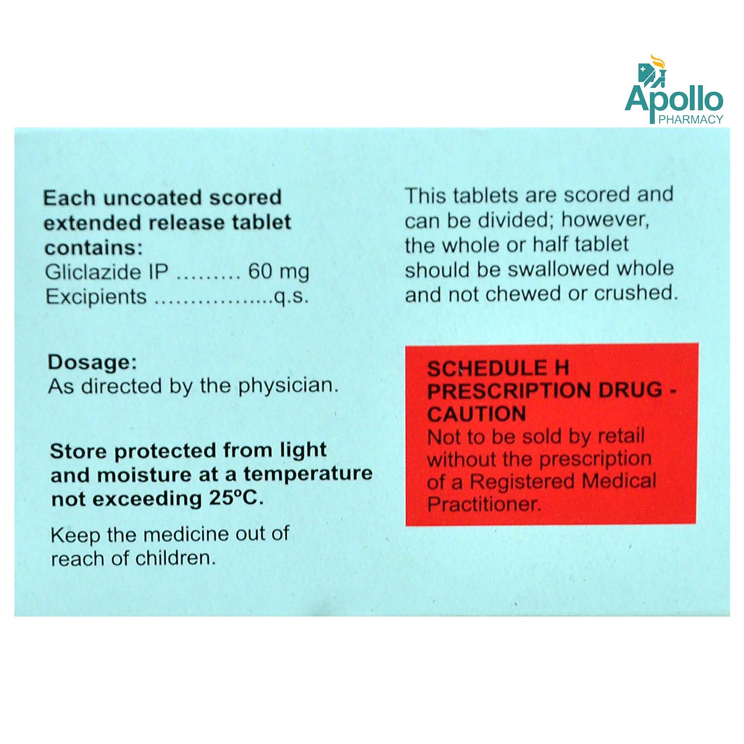 Glz XR Tablet 15's, Pack of 15 TABLETS Glz XR Tablet 15's, Pack of 15 TABLETS