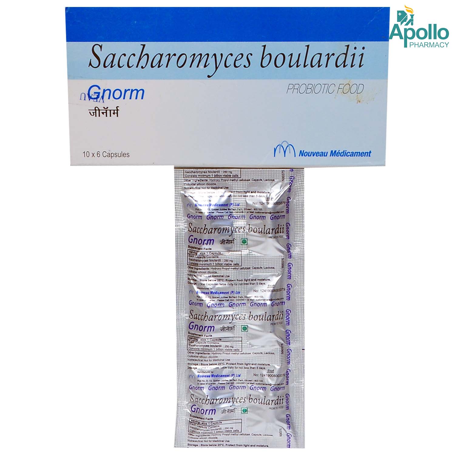 Gnorm Capsule 6's, Pack of 6 CAPSULES Gnorm Capsule 6's, Pack of 6 CAPSULES