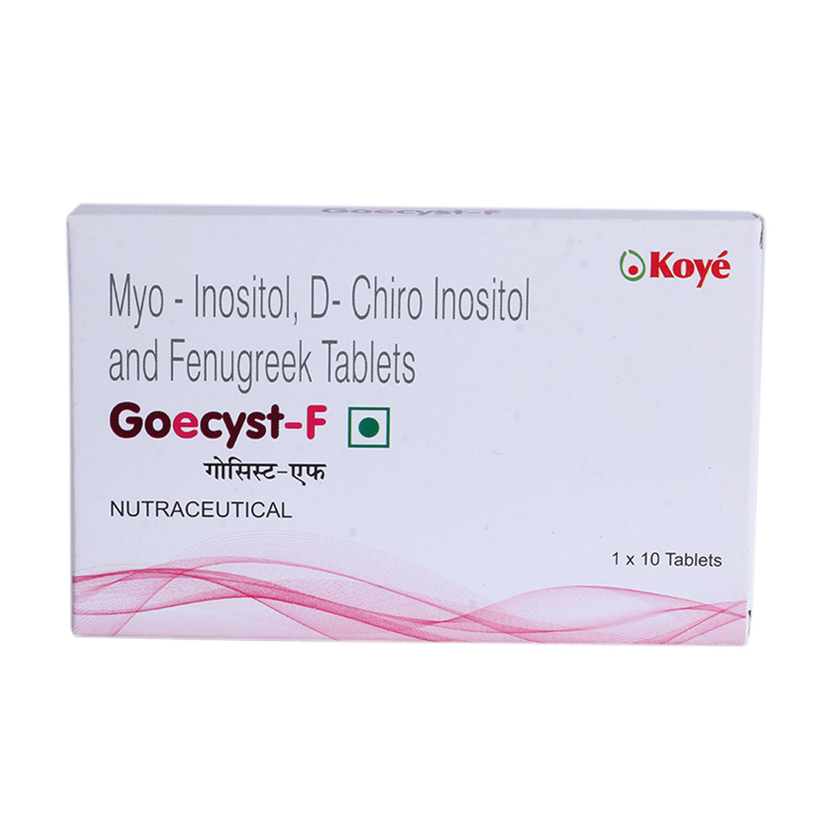 Goecyst-F Tablet 10's, Pack of 10 Goecyst-F Tablet 10's, Pack of 10