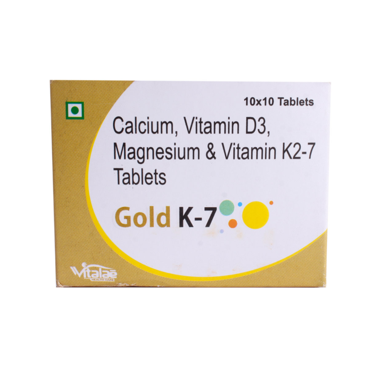 Gold K-7 Tablet 10's, Pack of 10 TabletS Gold K-7 Tablet 10's, Pack of 10 TabletS