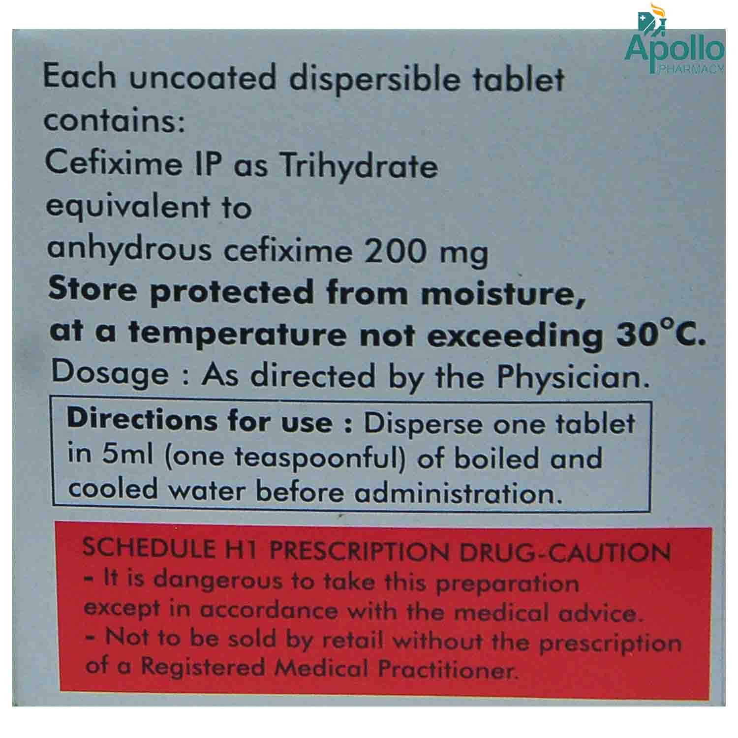 Gramocef O 200 Tablet 10's, Pack of 10 TABLETS Gramocef O 200 Tablet 10's, Pack of 10 TABLETS