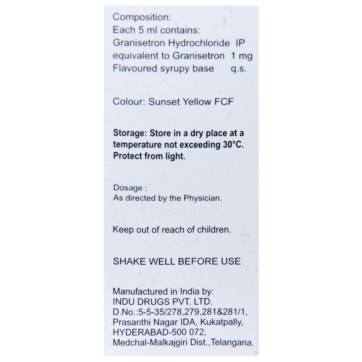 Graniforce Syrup 10 ml, Pack of 1 Syrup Graniforce Syrup 10 ml, Pack of 1 Syrup