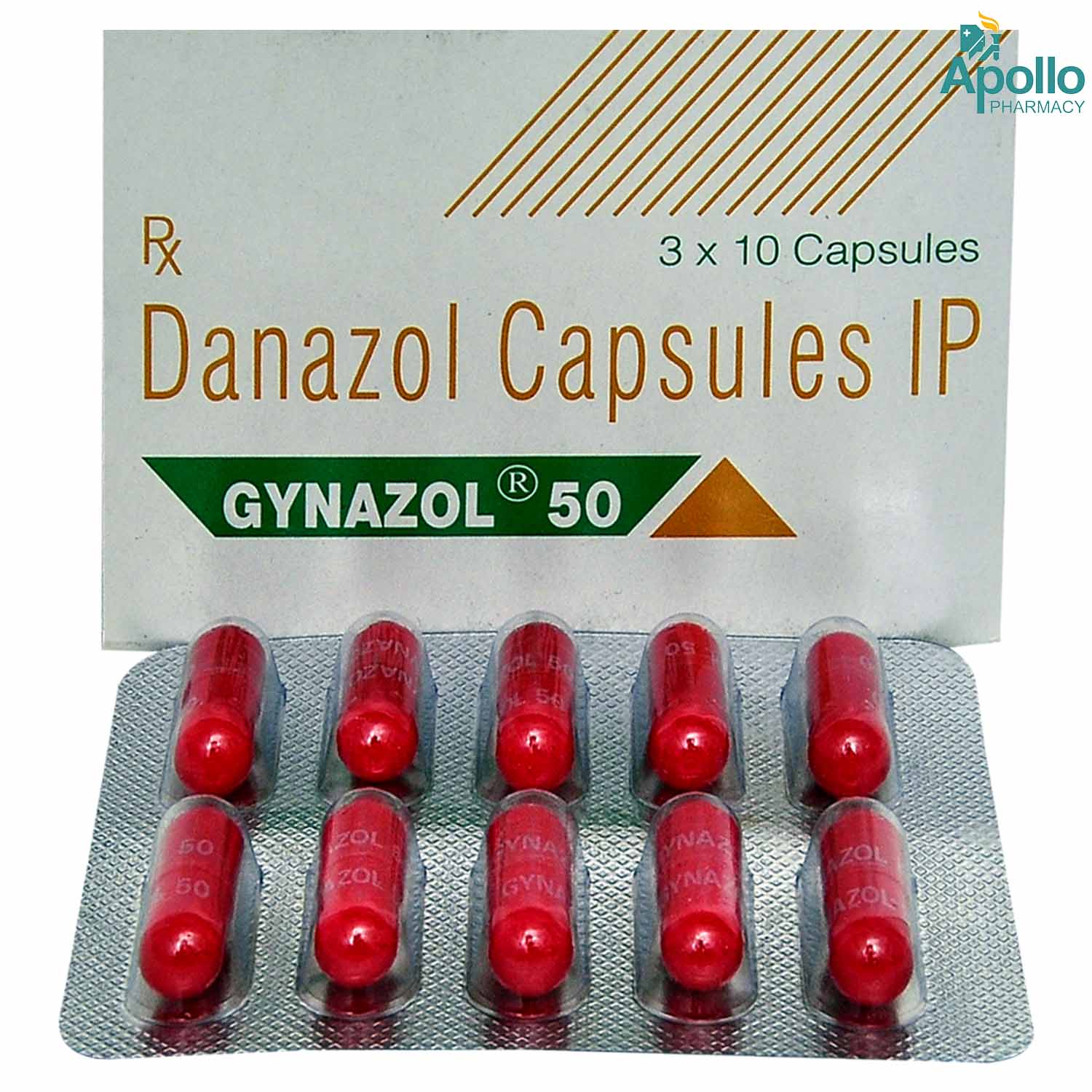 Gynazol 50 Capsule 10's, Pack of 10 CAPSULES Gynazol 50 Capsule 10's, Pack of 10 CAPSULES