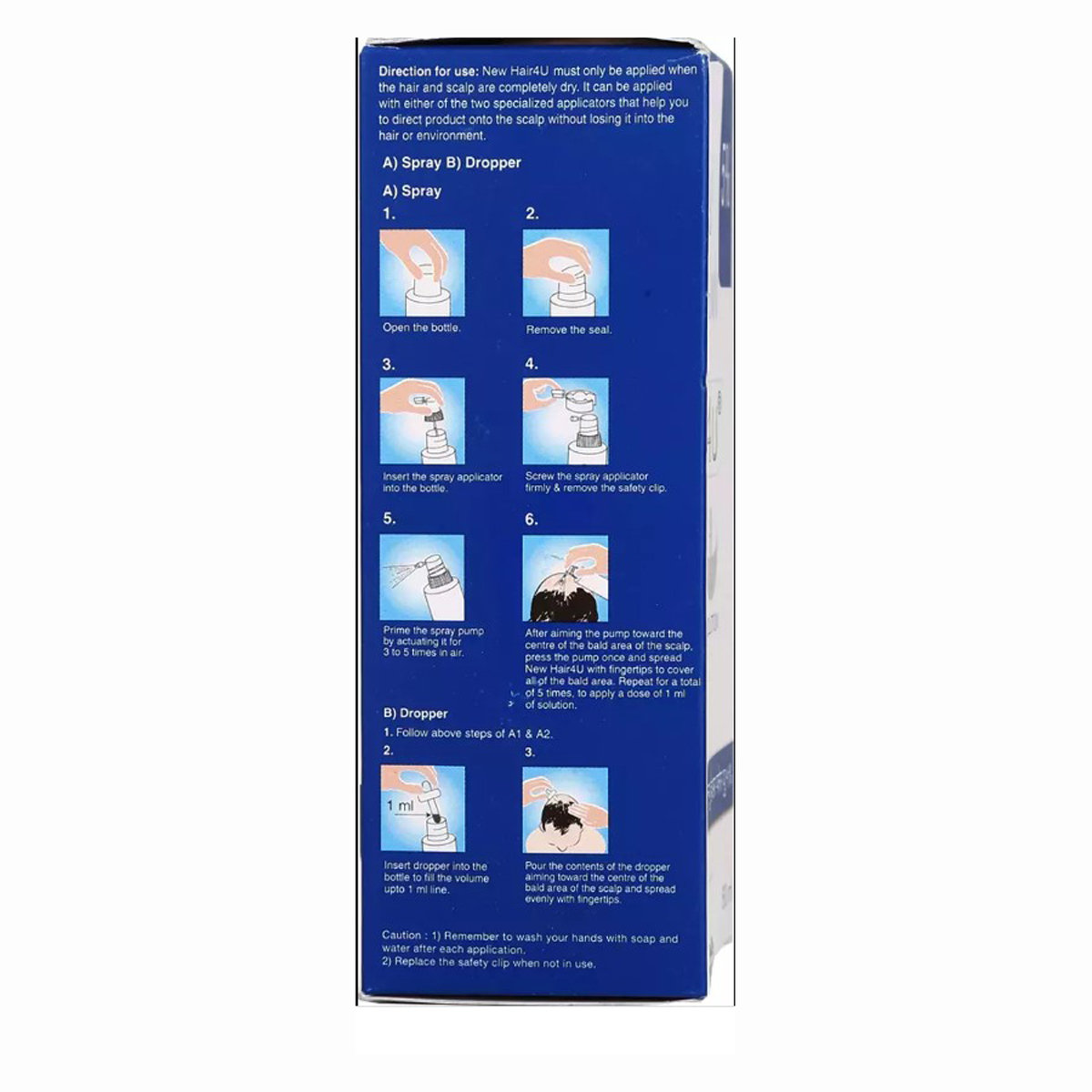 Hair 4U 5% Solution, 60 ml, Pack of 1 SOLUTION Hair 4U 5% Solution, 60 ml, Pack of 1 SOLUTION