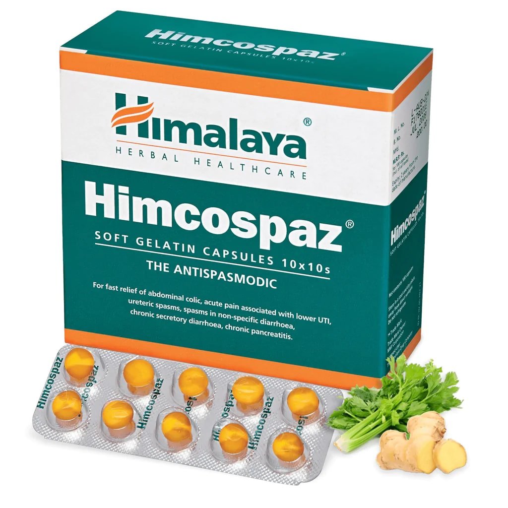 Himalaya Himcospaz, 10 Capsules, Pack of 1 Himalaya Himcospaz, 10 Capsules, Pack of 1