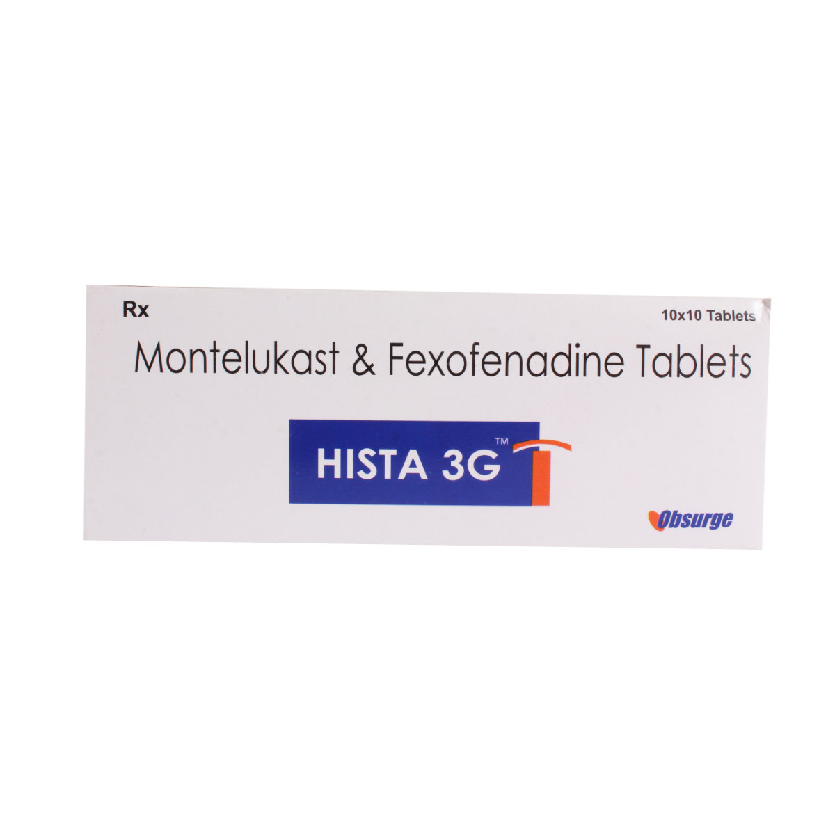 Hista 3G Tablet 10'S, Pack of 10 TabletS Hista 3G Tablet 10'S, Pack of 10 TabletS