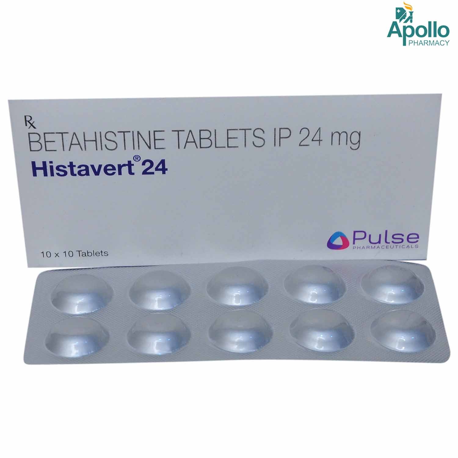 Histavert 24 Tablet 10's, Pack of 10 TABLETS Histavert 24 Tablet 10's, Pack of 10 TABLETS