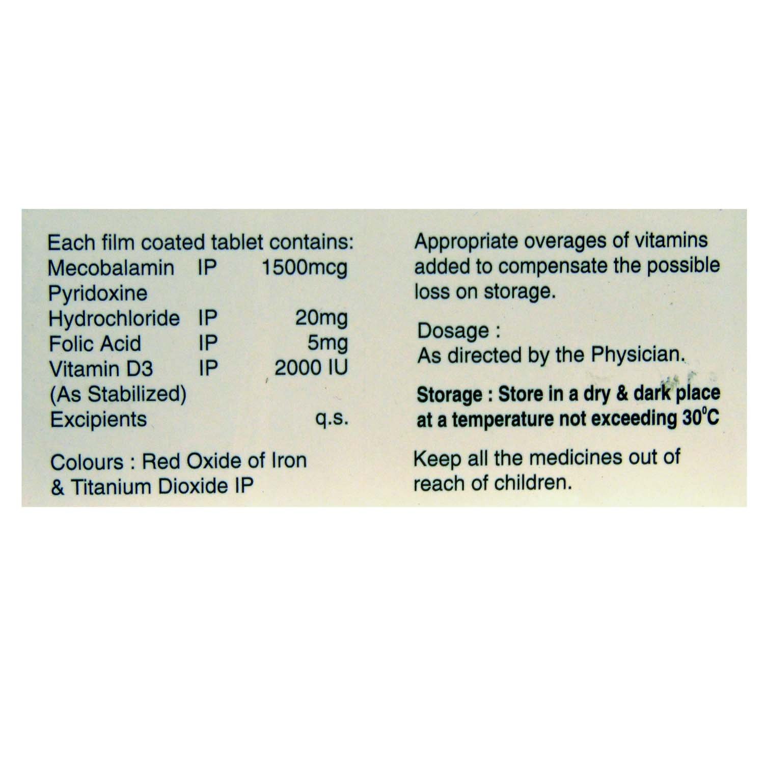 Homin D3 Tablet 10's, Pack of 10 TABLETS Homin D3 Tablet 10's, Pack of 10 TABLETS