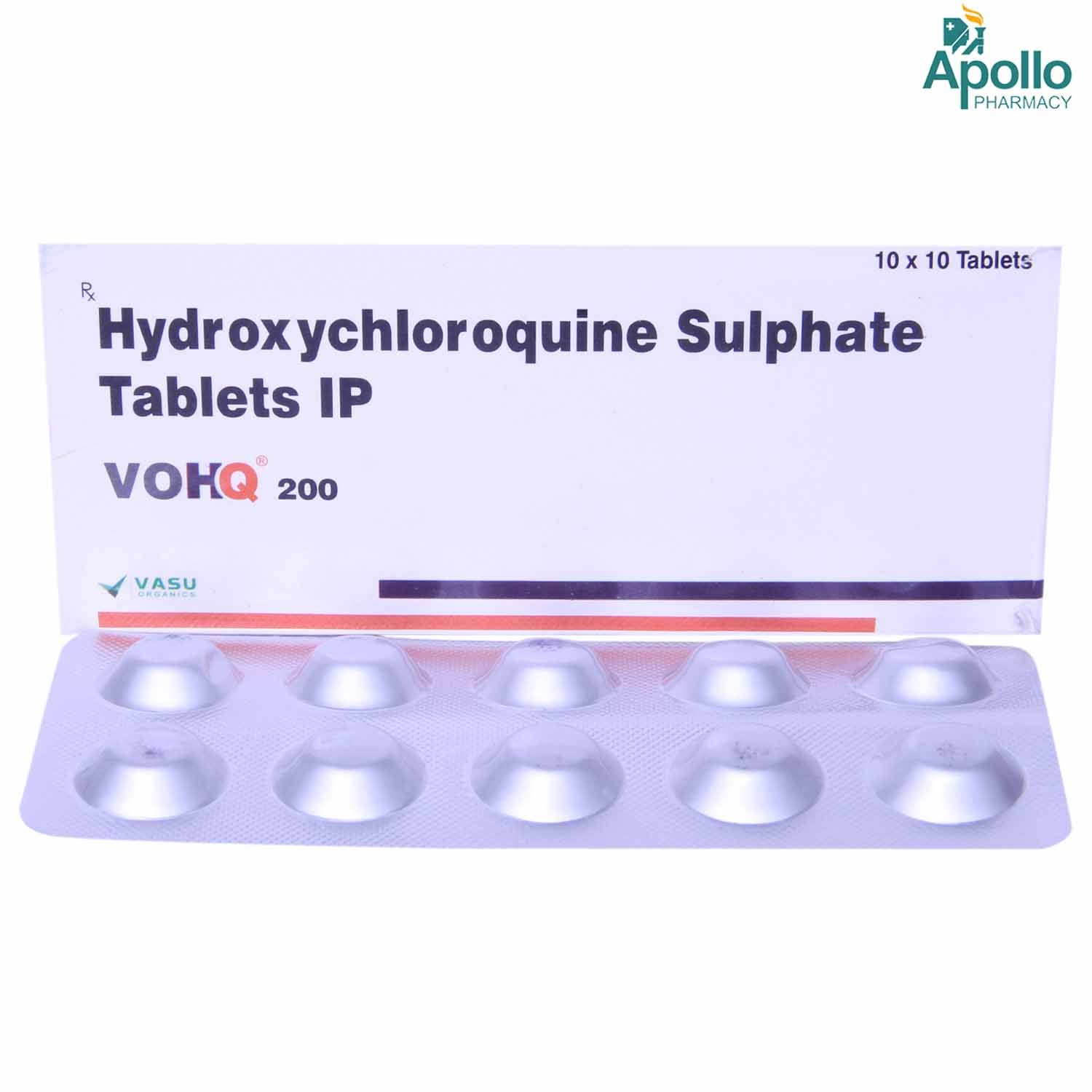 HQ 200MG TABLET 10'S , Pack of 10 TabletS HQ 200MG TABLET 10'S , Pack of 10 TabletS