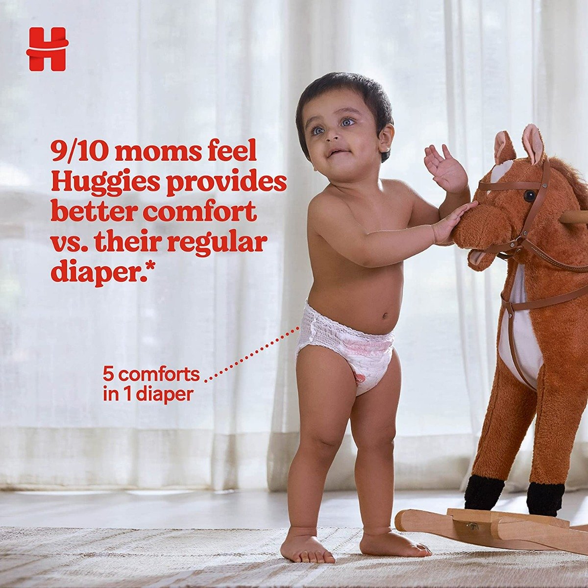 Huggies Complete Comfort Wonder Baby Diaper Pants XL, 168 Count (3x56), Pack of 1 Huggies Complete Comfort Wonder Baby Diaper Pants XL, 168 Count (3x56), Pack of 1