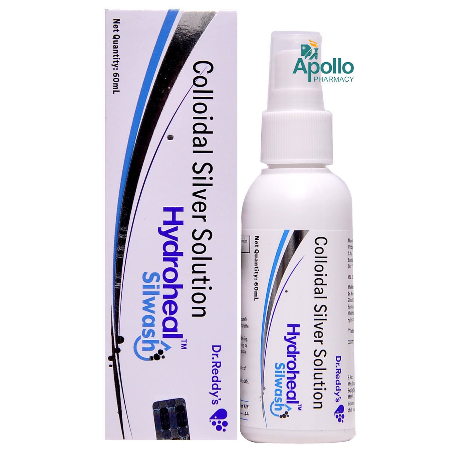 Hydroheal Silwash Solution 60 ml, Pack of 1 Solution Hydroheal Silwash Solution 60 ml, Pack of 1 Solution