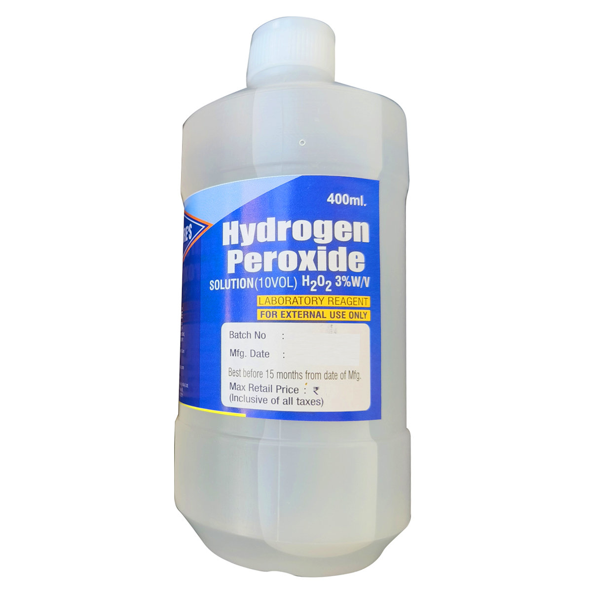 Hydrogen Peroxide (Criticure's) 400 ml, Pack of 1 Hydrogen Peroxide (Criticure's) 400 ml, Pack of 1