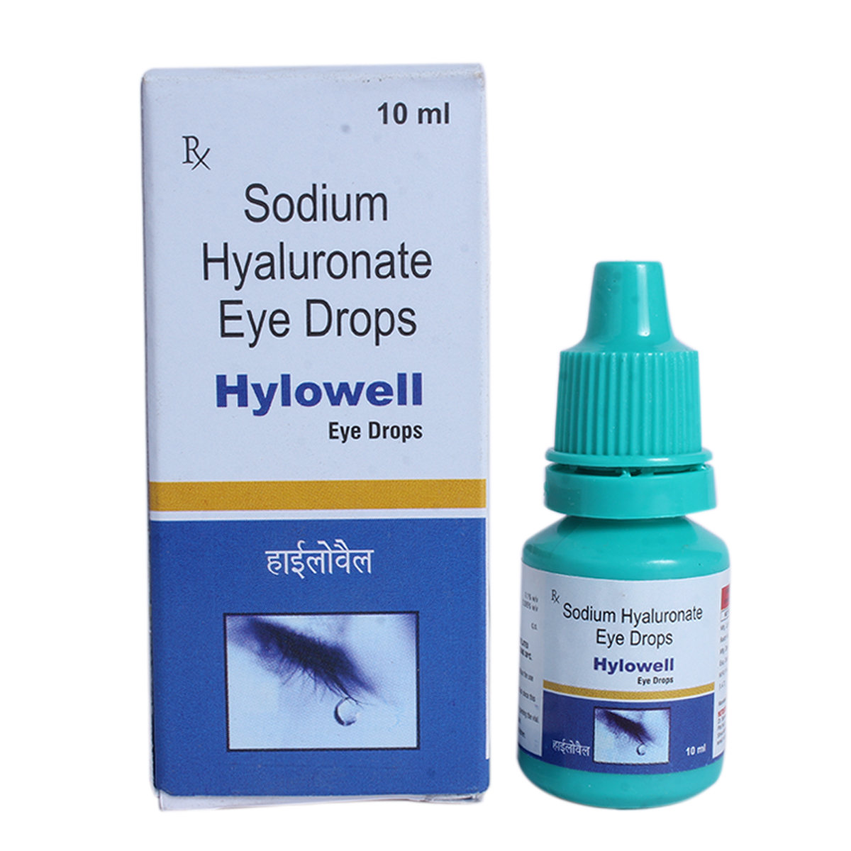 Hylowell 0.1%W/V Eye Drops 10ml, Pack of 1 EYE DROPS Hylowell 0.1%W/V Eye Drops 10ml, Pack of 1 EYE DROPS
