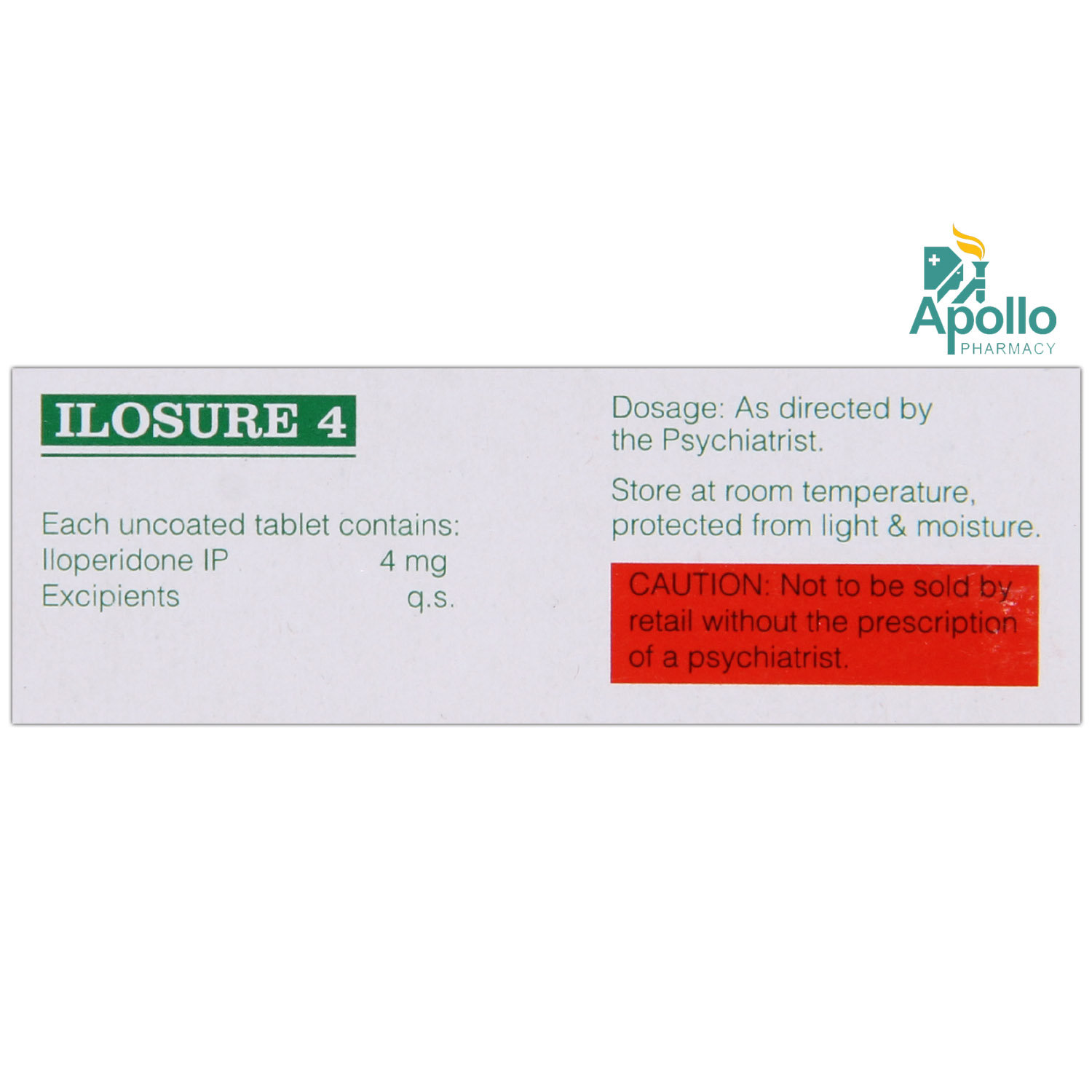 Ilosure 4 Tablet 10's, Pack of 10 TabletS Ilosure 4 Tablet 10's, Pack of 10 TabletS