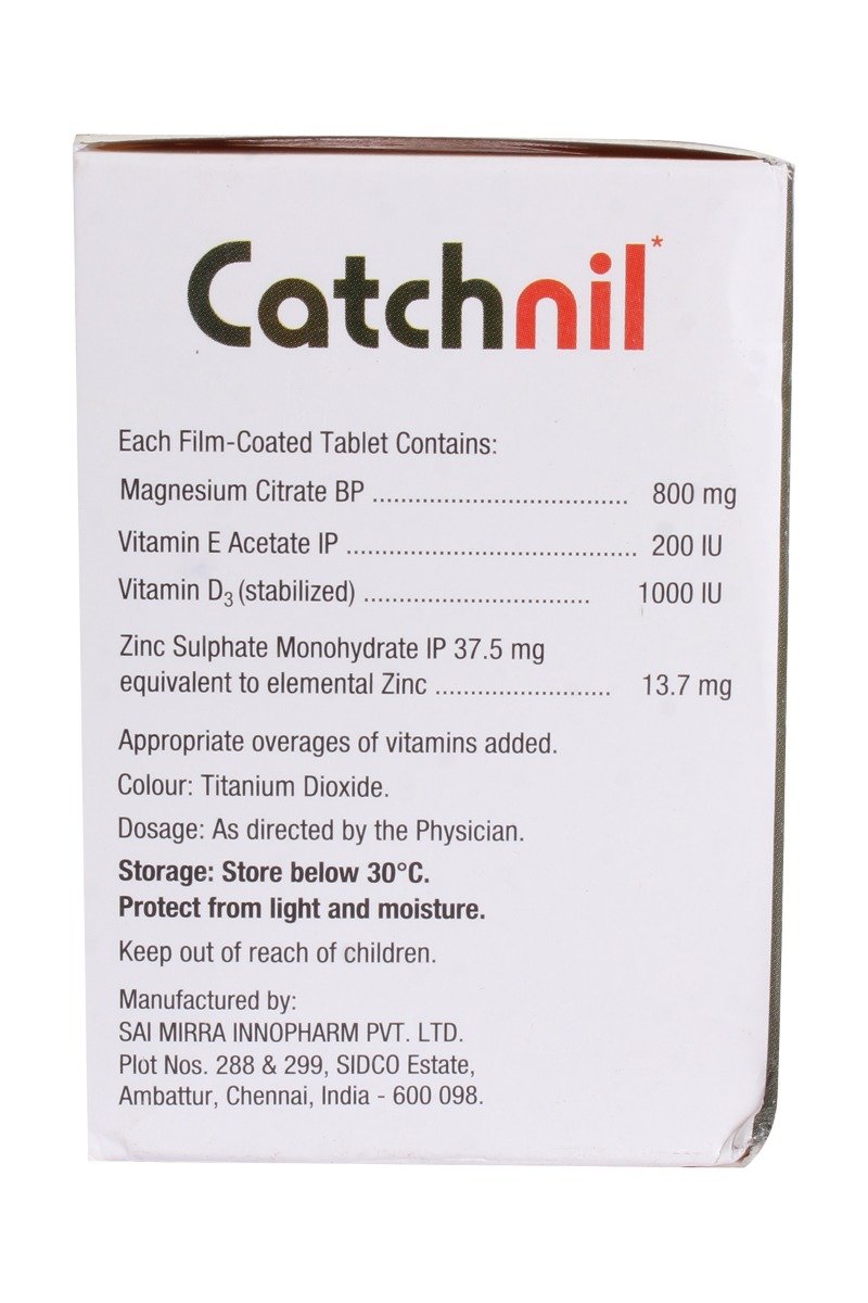 Catchnil Tablet 10's, Pack of 10 Catchnil Tablet 10's, Pack of 10