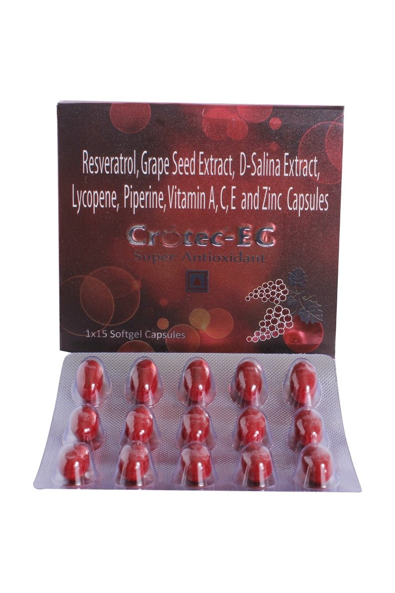 Crotec-EC Capsule 15's, Pack of 15 Crotec-EC Capsule 15's, Pack of 15