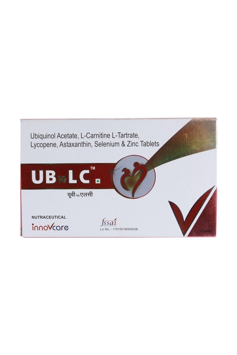 UB 10 LC Softgel Capsule 10's, Pack of 10 UB 10 LC Softgel Capsule 10's, Pack of 10