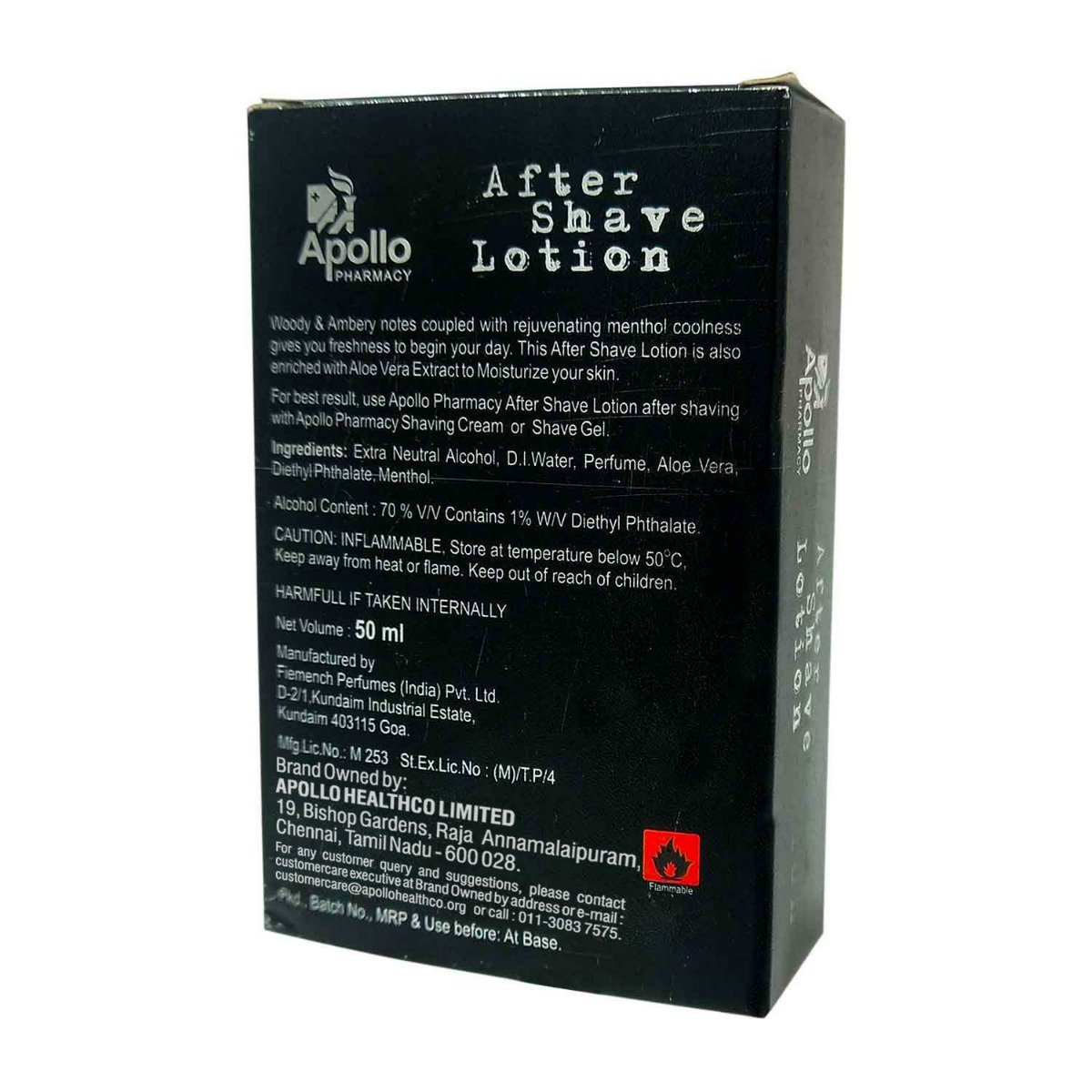 Apollo Pharmacy Rejuvenating Aloe Vera After Shave Lotion, 50 ml, Pack of 1 Apollo Pharmacy Rejuvenating Aloe Vera After Shave Lotion, 50 ml, Pack of 1