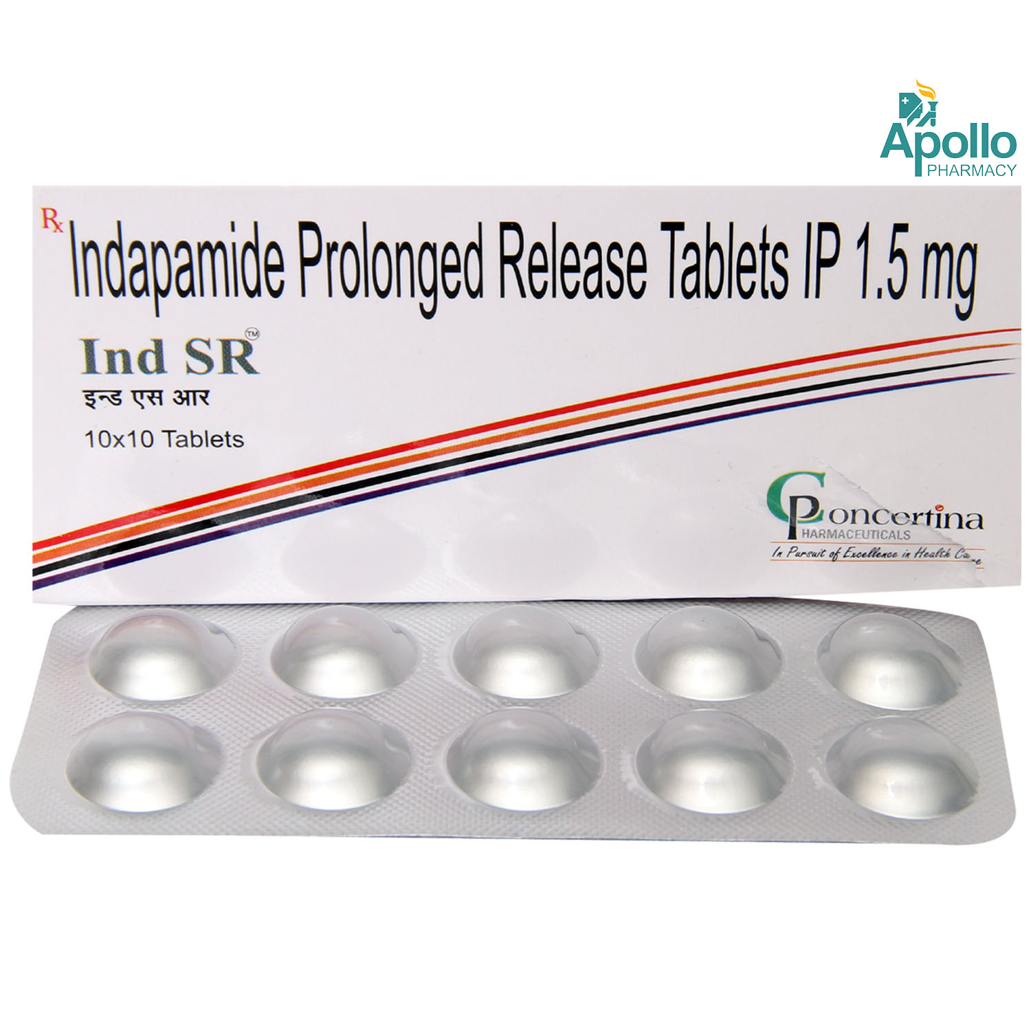 IND SR 1.5 mg Tablet 10's, Pack of 10 TabletS IND SR 1.5 mg Tablet 10's, Pack of 10 TabletS