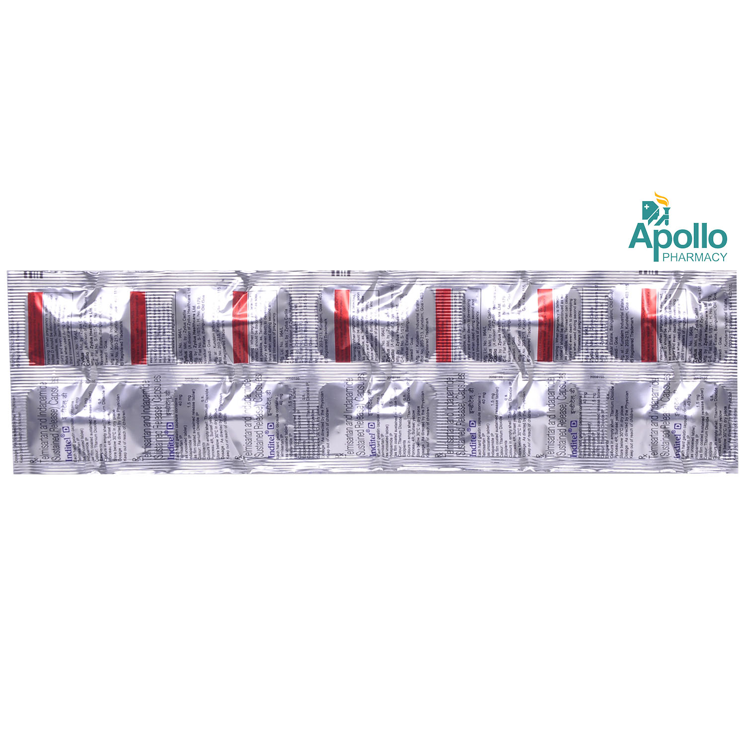 Inditel D Capsule 10's, Pack of 10 Inditel D Capsule 10's, Pack of 10