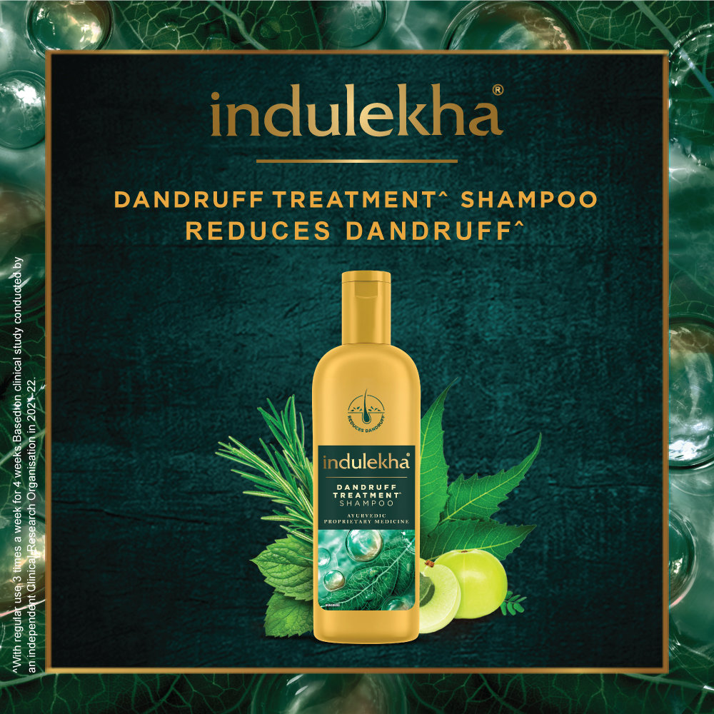 Indulekha Dandruff Treatment Shampoo, 200 ml, Pack of 1 Indulekha Dandruff Treatment Shampoo, 200 ml, Pack of 1