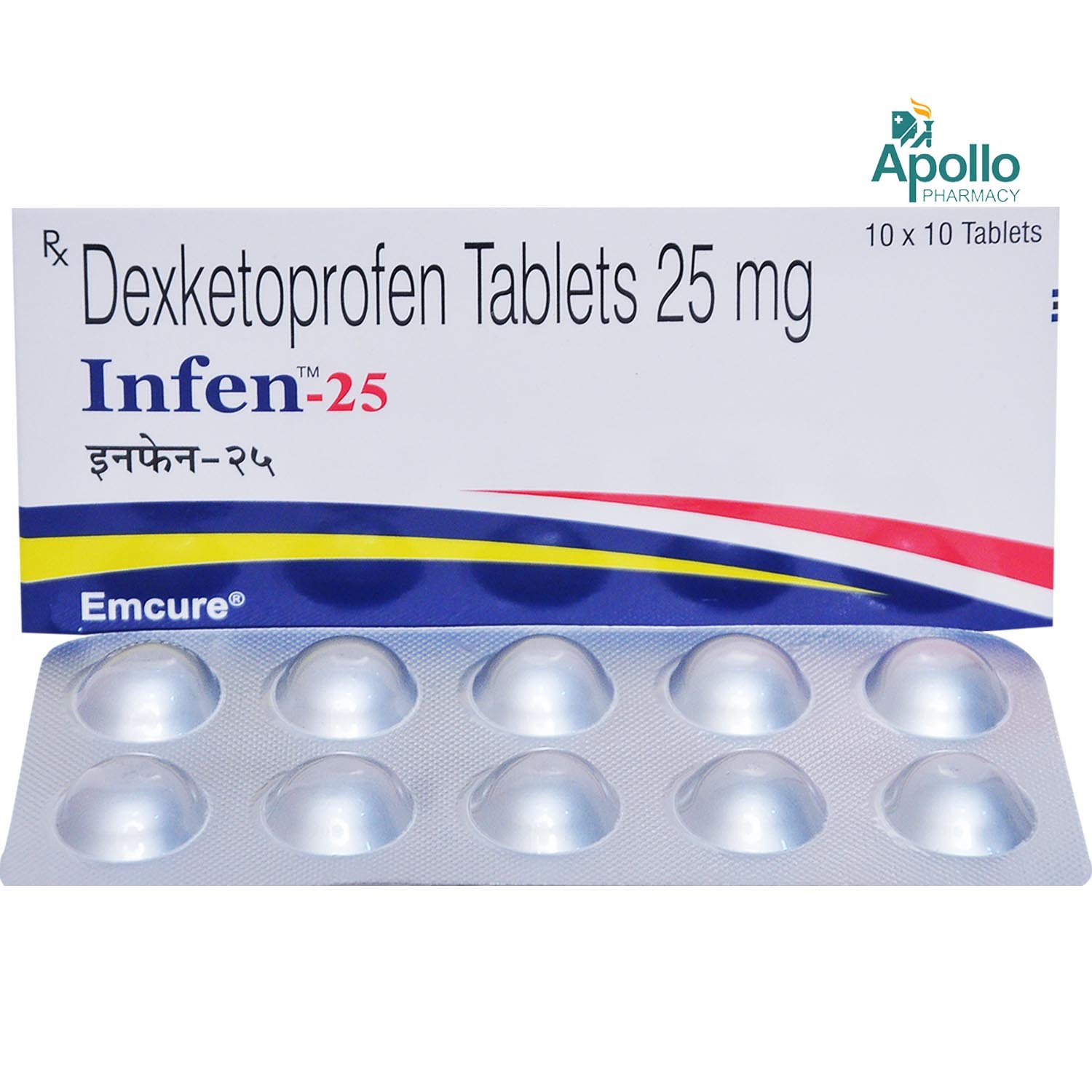 Infen-25 Tablet 10's, Pack of 10 TABLETS Infen-25 Tablet 10's, Pack of 10 TABLETS