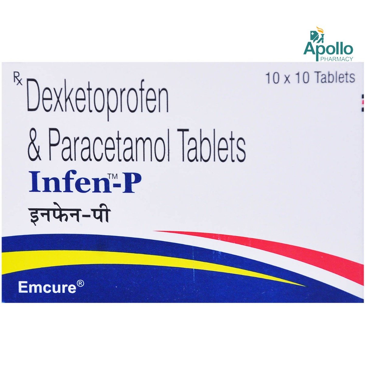 Infen P Tablet 10's, Pack of 10 TABLETS Infen P Tablet 10's, Pack of 10 TABLETS