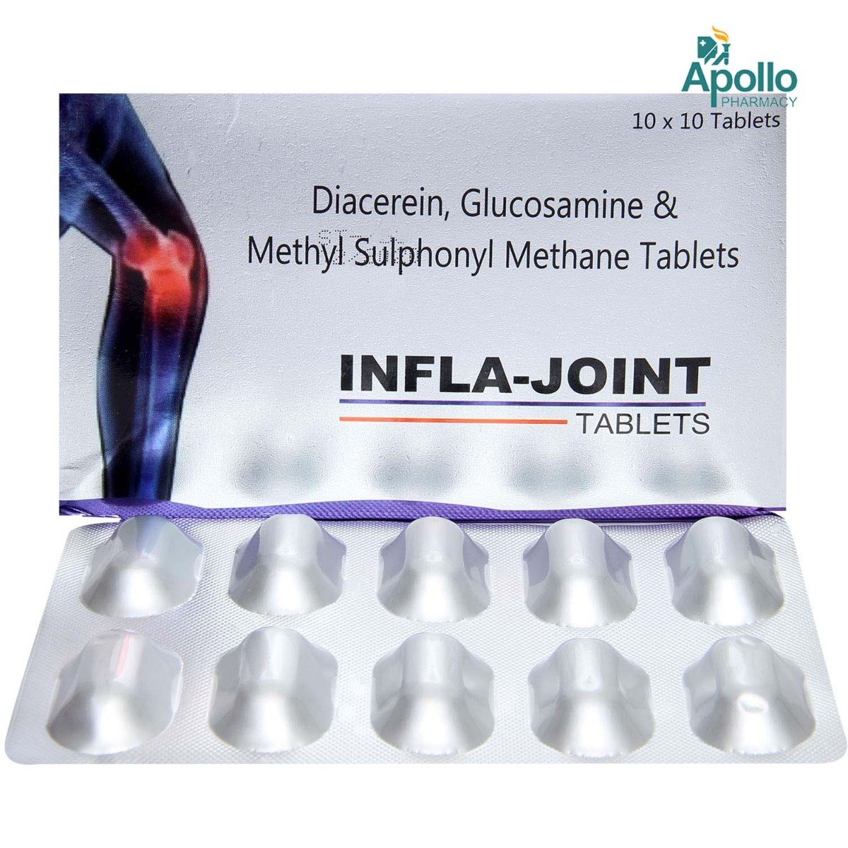 Infla-Joint Tablet 10's, Pack of 10 TABLETS Infla-Joint Tablet 10's, Pack of 10 TABLETS