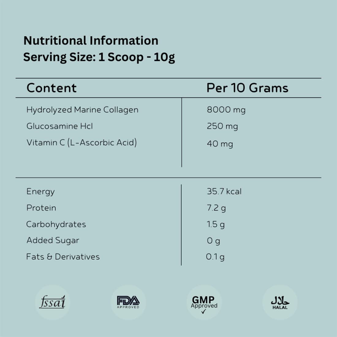 INJA Fit Collagen Coffee Flavour Powder, 250 gm, Pack of 1 INJA Fit Collagen Coffee Flavour Powder, 250 gm, Pack of 1