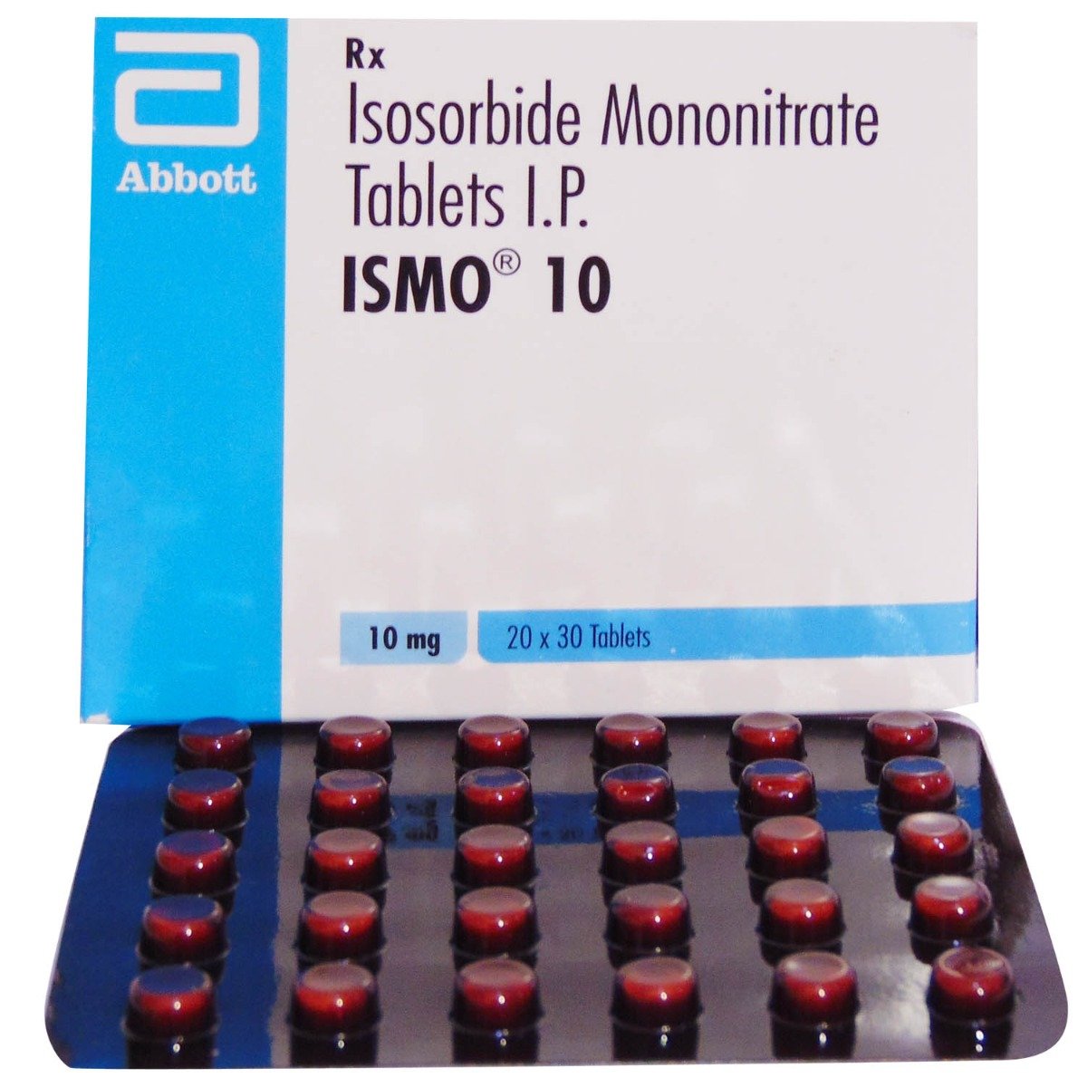 Ismo 10 Tablet 30's, Pack of 30 TabletS Ismo 10 Tablet 30's, Pack of 30 TabletS