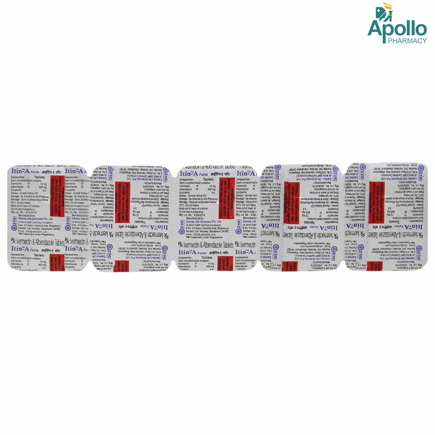 Itin A Forte Tablet 1's, Pack of 1 Tablet Itin A Forte Tablet 1's, Pack of 1 Tablet