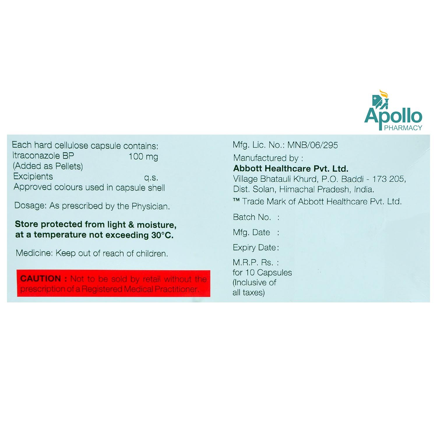 I-Tyza Capsule 10's, Pack of 10 CAPSULES I-Tyza Capsule 10's, Pack of 10 CAPSULES