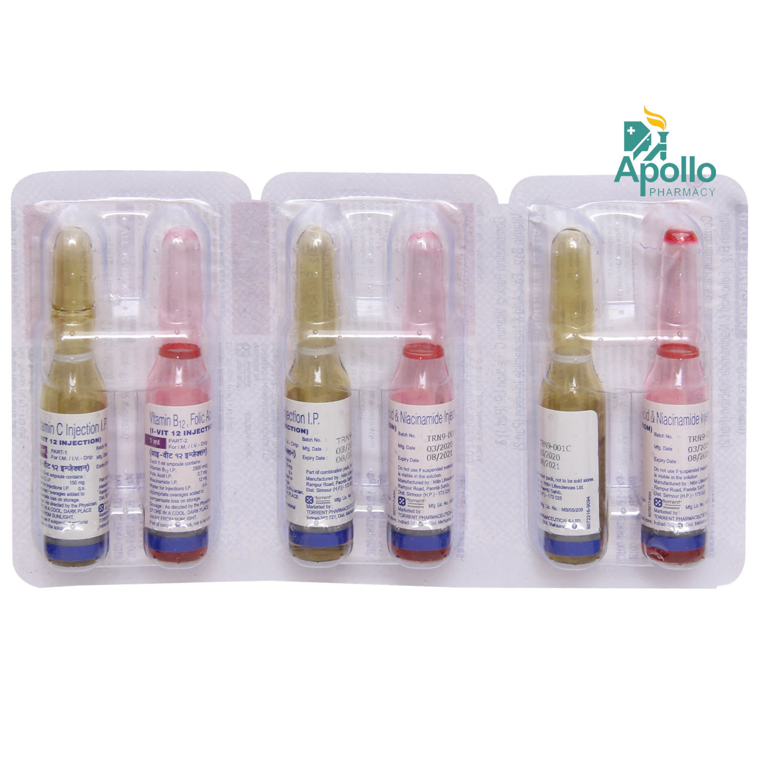 I-Vit 12 Injection Combipack, Pack of 1 INJECTION I-Vit 12 Injection Combipack, Pack of 1 INJECTION