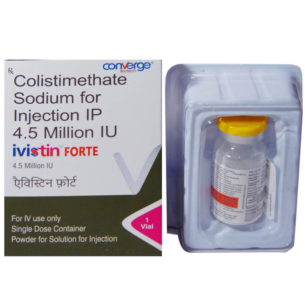 Ivistin Forte 4.5Miu Inj, Pack of 1 Injection Ivistin Forte 4.5Miu Inj, Pack of 1 Injection