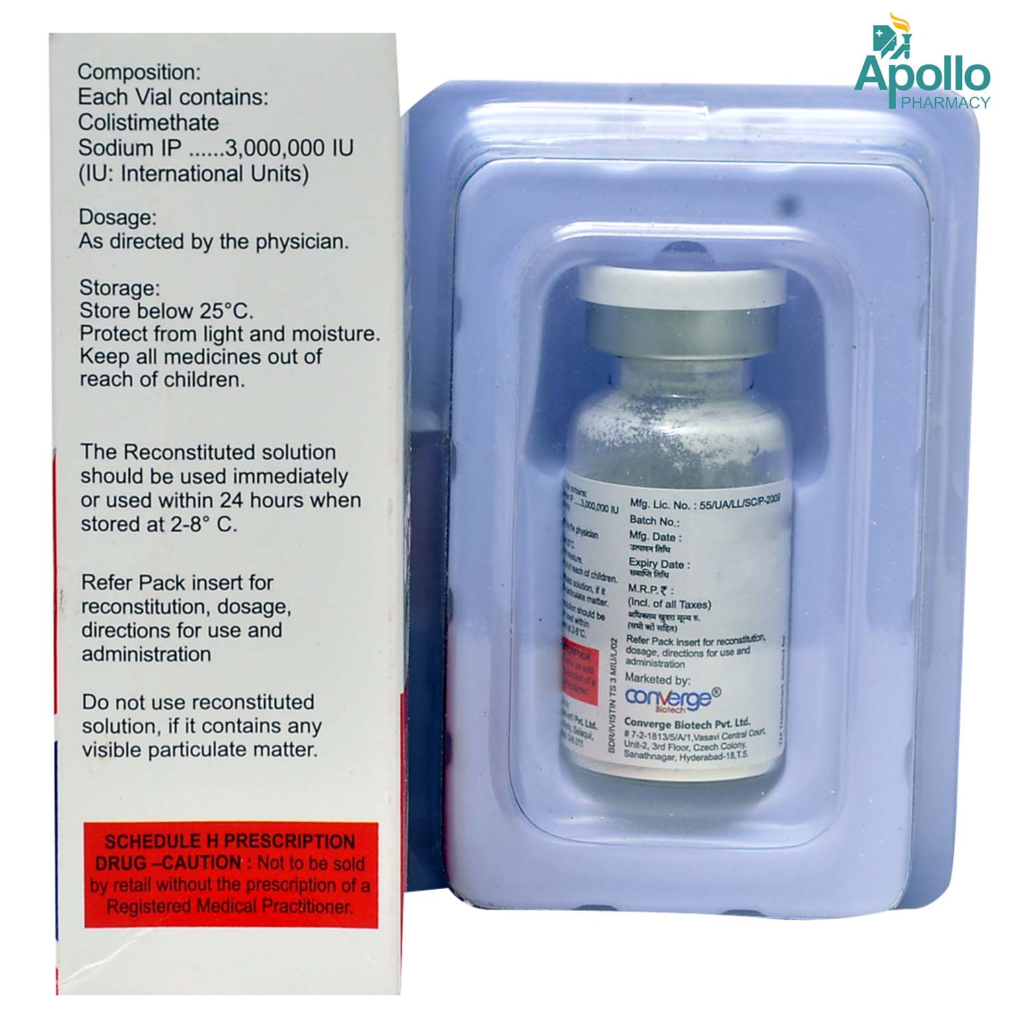 Ivistin Ts 3miu Injection, Pack of 1 Injection Ivistin Ts 3miu Injection, Pack of 1 Injection