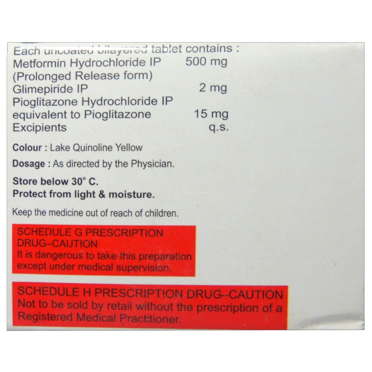 Jubiglim Trio 2 Tablet 10's, Pack of 10 TabletS Jubiglim Trio 2 Tablet 10's, Pack of 10 TabletS