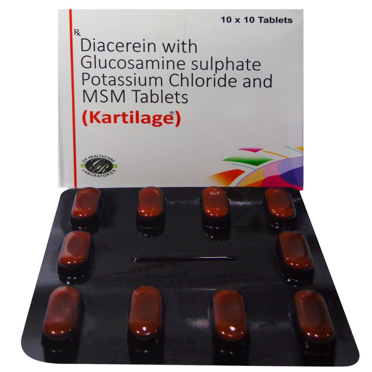 Kartilage Tablet 10's, Pack of 10 TabletS Kartilage Tablet 10's, Pack of 10 TabletS