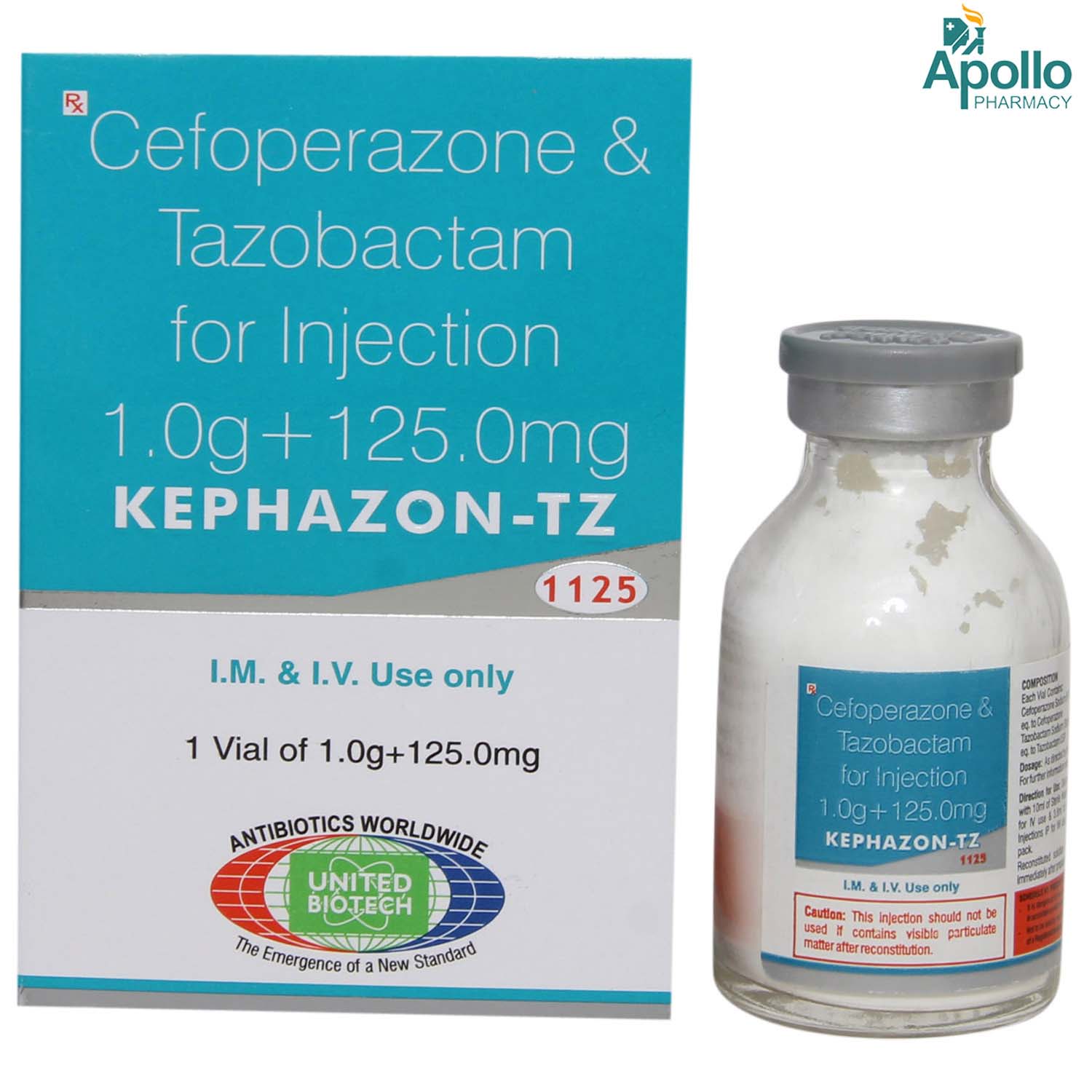 KEPHAZON TZ 1125MG INJECTION, Pack of 1 INJECTION KEPHAZON TZ 1125MG INJECTION, Pack of 1 INJECTION