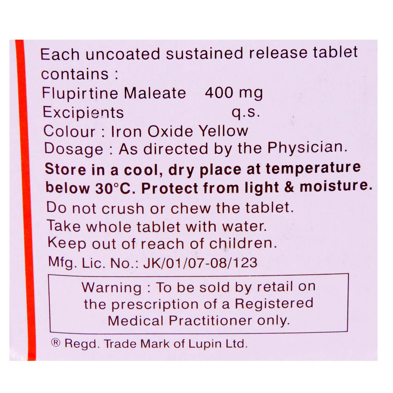 Ketoflam SR Tablet 10's, Pack of 10 TABLETS Ketoflam SR Tablet 10's, Pack of 10 TABLETS