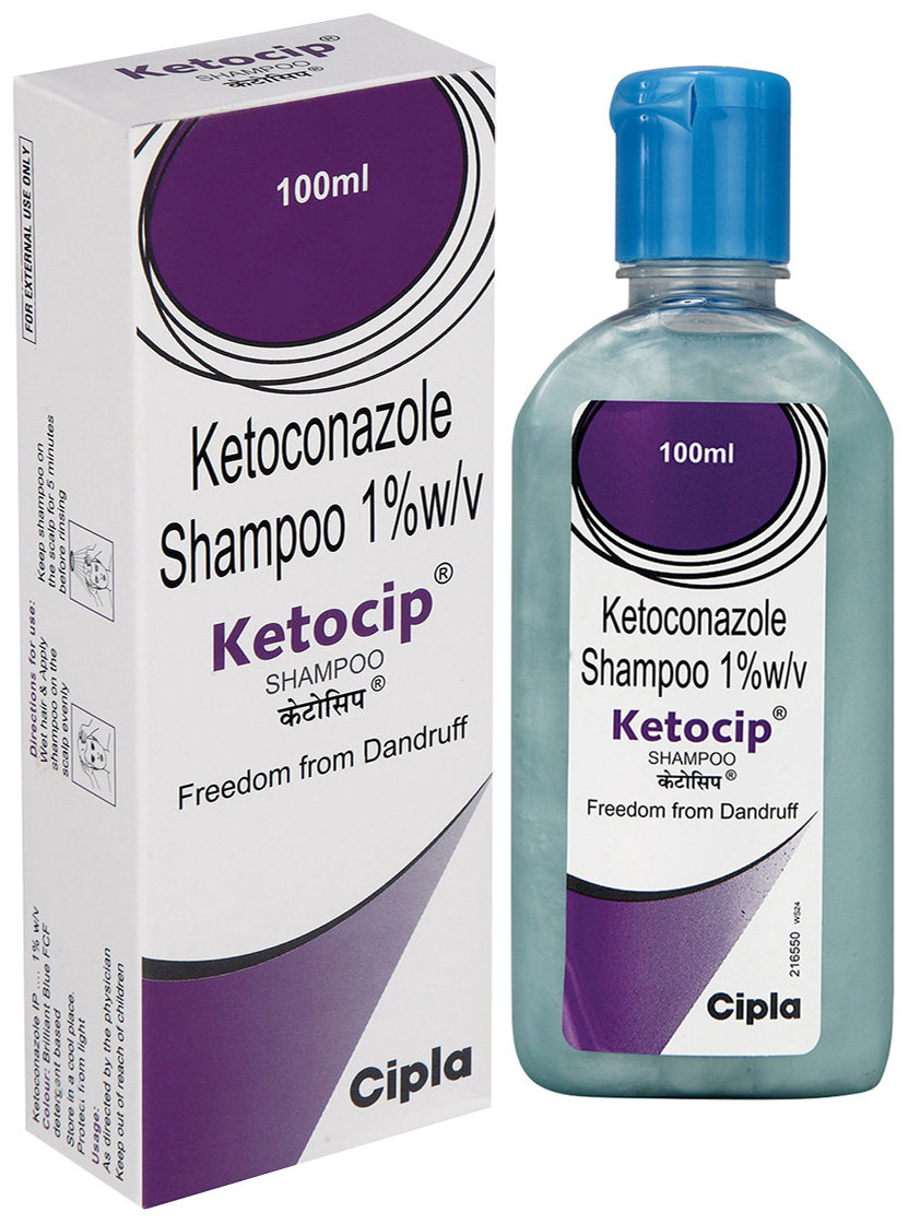 Ketocip 1% Shampoo, 100 ml, Pack of 1 Shampoo Ketocip 1% Shampoo, 100 ml, Pack of 1 Shampoo