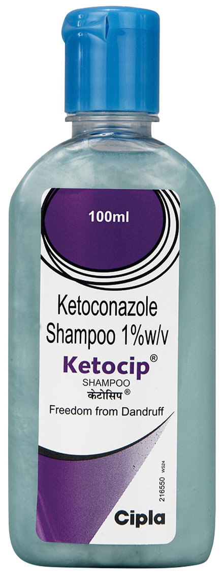 Ketocip 1% Shampoo, 100 ml, Pack of 1 Shampoo Ketocip 1% Shampoo, 100 ml, Pack of 1 Shampoo