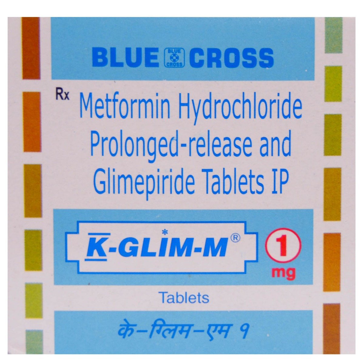 K-Glim-M 1 mg Tablet 10's, Pack of 10 TABLETS K-Glim-M 1 mg Tablet 10's, Pack of 10 TABLETS