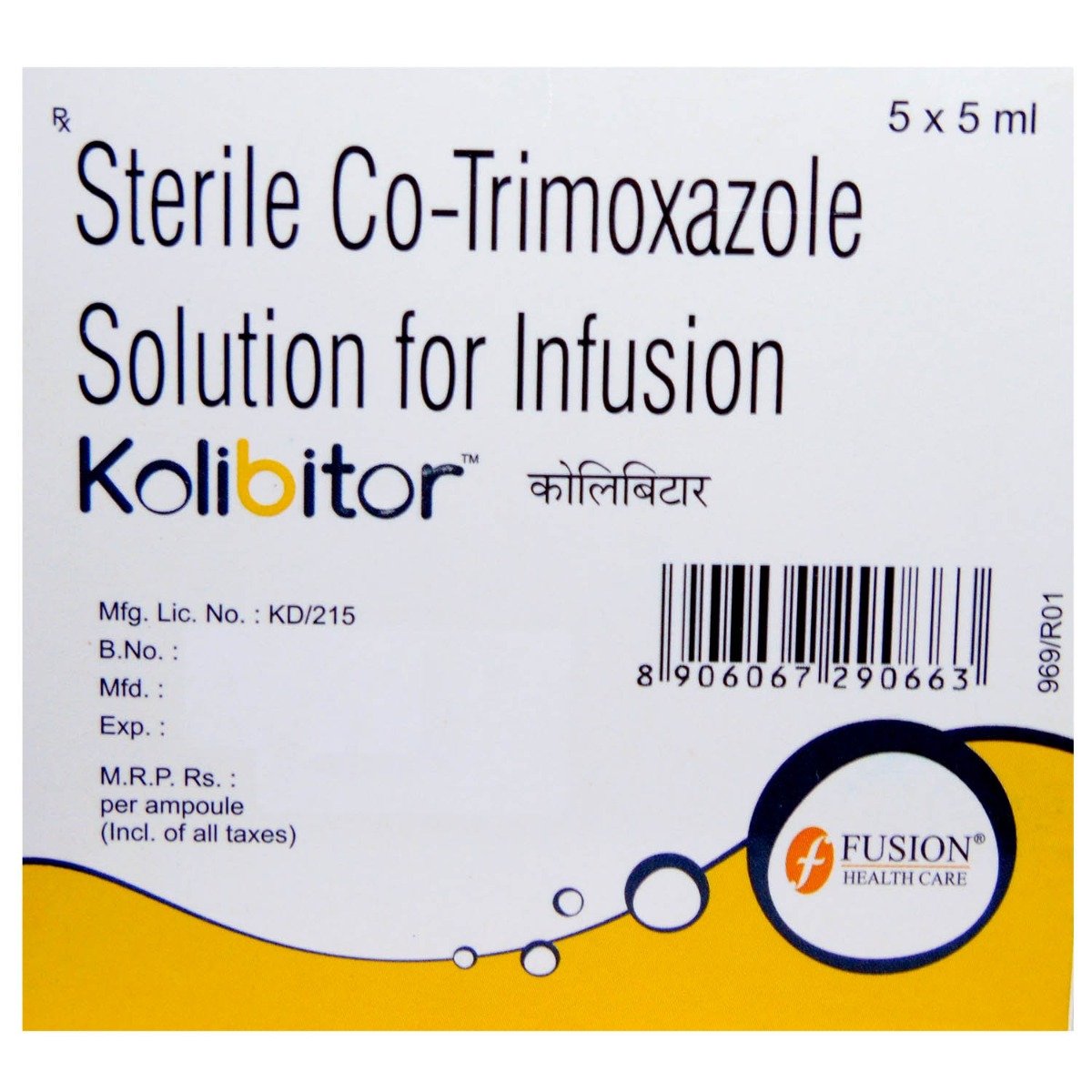 Kolibitor Injection 5 ml, Pack of 1 Injection Kolibitor Injection 5 ml, Pack of 1 Injection