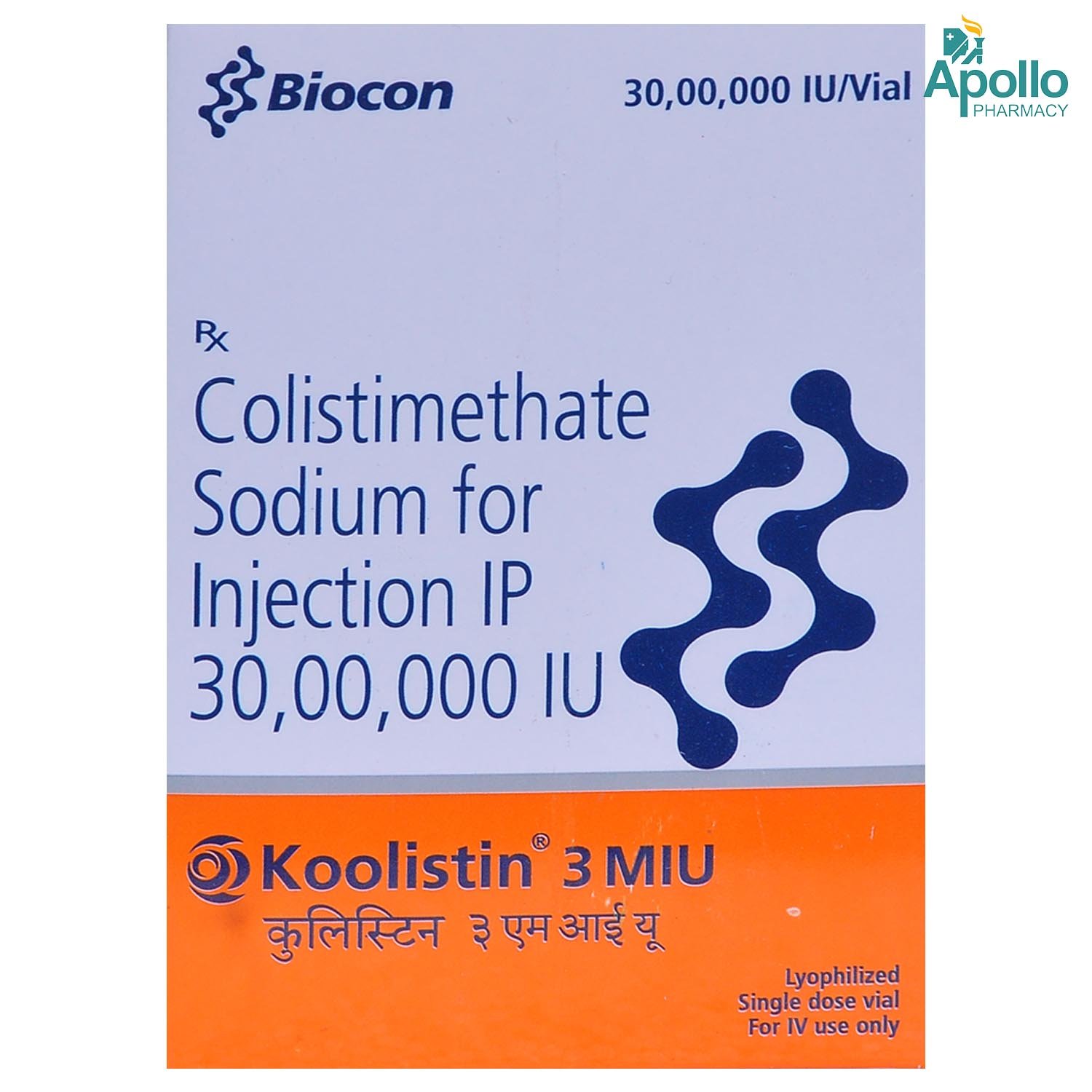 Koolistin 3miu Injection, Pack of 1 Injection Koolistin 3miu Injection, Pack of 1 Injection