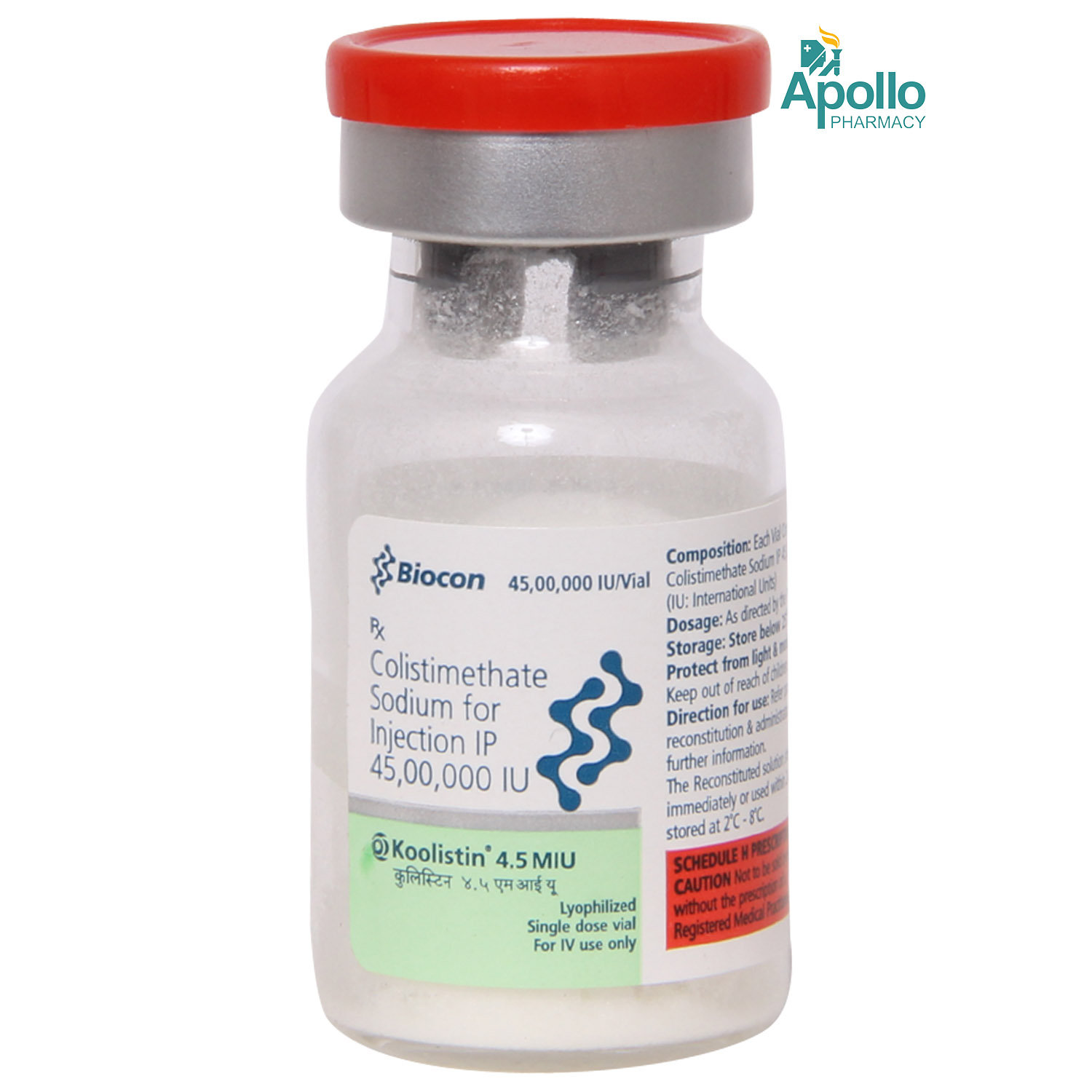 Koolistin 4.5miu Injection, Pack of 1 Injection Koolistin 4.5miu Injection, Pack of 1 Injection