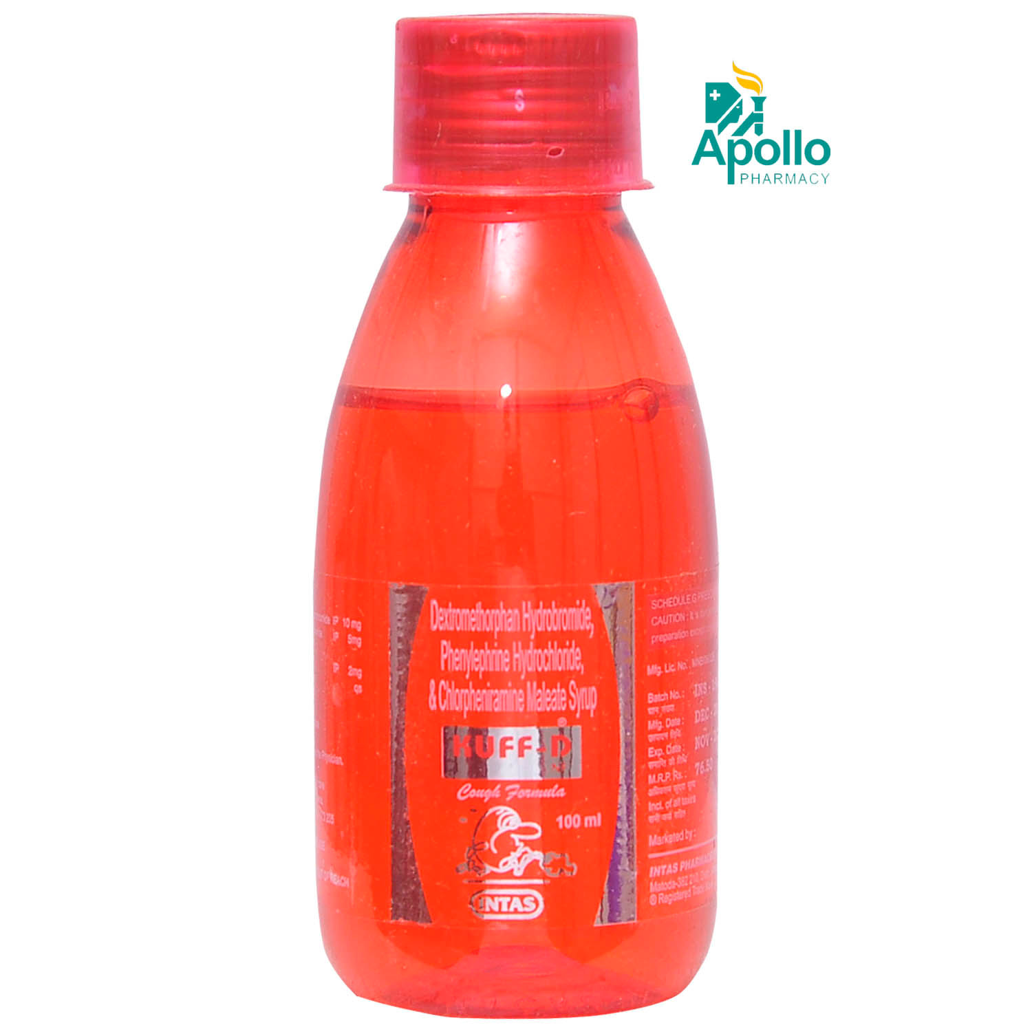 Kuff D Syrup 100ml, Pack of 1 Syrup Kuff D Syrup 100ml, Pack of 1 Syrup