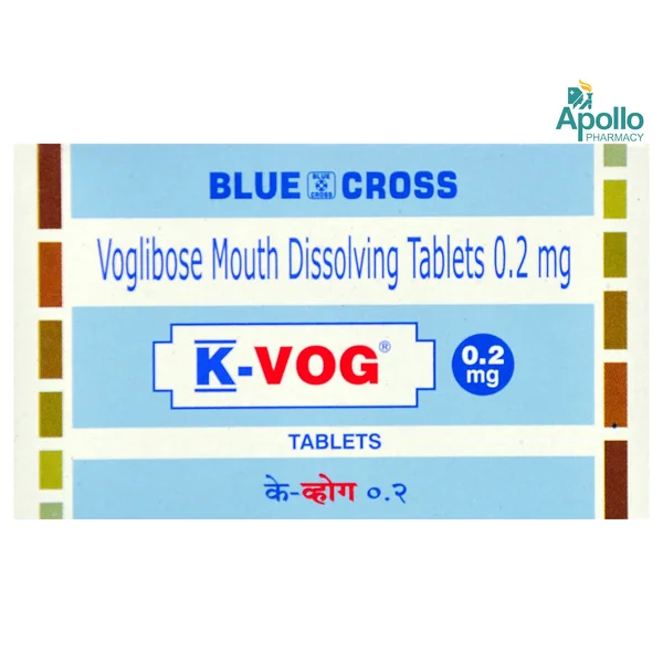 K Vog 0.2 Tablet 10's, Pack of 10 TABLETS