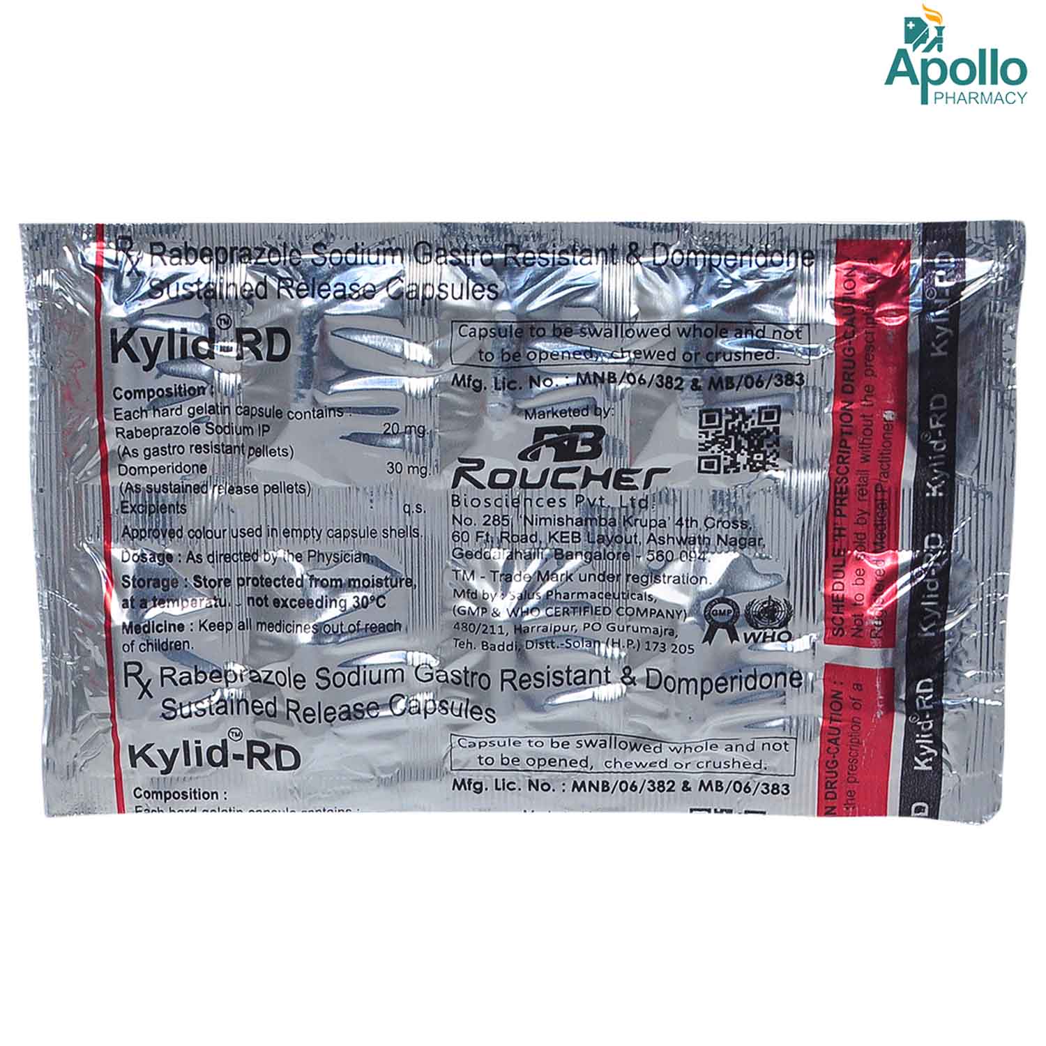 Kylid RD Capsule 10's, Pack of 10 CapsuleS Kylid RD Capsule 10's, Pack of 10 CapsuleS